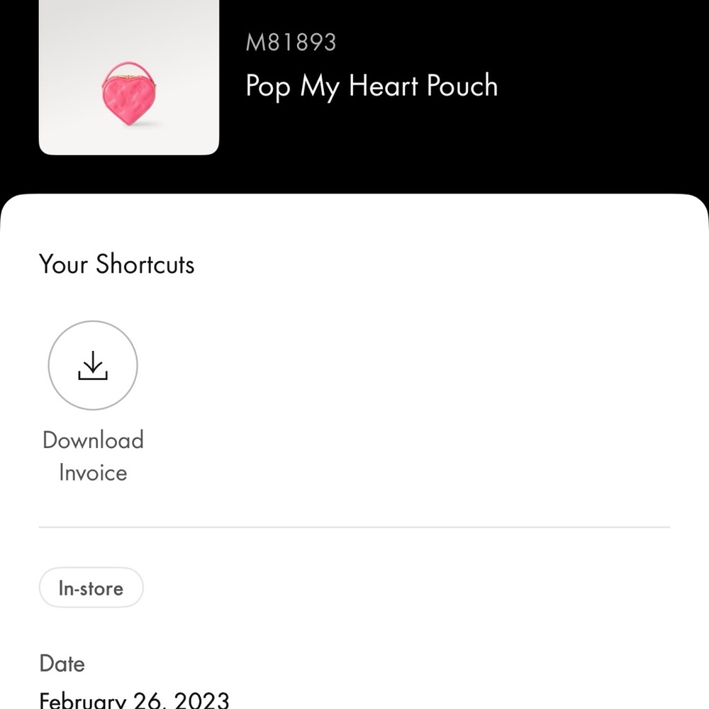 Louis Vuitton Pop My Heart Bubblegum Pink Pouch - Picture 10 of 11
